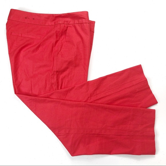 Banana Republic Hampton Fit pink capris sz 6P (33) - Picture 2 of 8